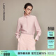 朗姿新中式上衣內搭疊穿長(cháng)袖白襯衫設計感