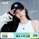 MLB帽子男女款棒球帽軟頂鴨舌帽運動(dòng)帽KARINA同款3ACP6601N-50BKS-F