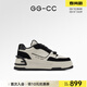 GG-CC【回歸至簡(jiǎn)】 真皮厚底松糕百搭熊貓鞋女新款休閑板鞋 G23X9738 黑色 36
