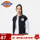 Dickies夾克外套女時(shí)尚百搭棒球服運動(dòng)休閑夾克情侶款10804 黑色 （常規版型） L