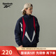 銳步銳步官方25春季新款男女撞色立領(lǐng)運動(dòng)休閑梭織夾克外套 25SRE103UGN2 藏藍 L