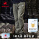 猛犸象（MAMMUT）Clion 男士戶(hù)外彈性防風(fēng)保暖松緊腰帶抓絨軟殼褲 蜥蜴綠色 L