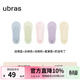 ubras無(wú)痕隱形防滑超淺口船襪透氣抗菌襪子女防掉跟（3雙裝） 淺口-藍+綠+粉+紫+黃 5雙 均碼