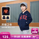 NIKE3BRAND 耐克男女童開(kāi)襟連帽衛衣2025冬季新款兒童加絨保暖上衣