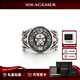IDEAGEMER925銀獅子王戒指男士國潮風(fēng)復古小眾設計霸氣痞帥開(kāi)口指環(huán)可調節 獅子王開(kāi)口戒指-19-21號
