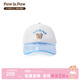 PawinPaw卡通小熊童裝26年春夏季新款男女童小熊圖案帽子棒球帽 Blue藍色/50 054