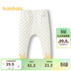 巴拉巴拉童裝女童褲子寶寶長(cháng)褲打底褲2025秋裝彈力舒適時(shí)尚萌209325123001
