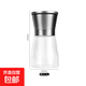 304不銹鋼研磨器 高款胡椒研磨器花椒研磨器手動(dòng)磨粉器玻璃調料瓶 304不銹鋼小號