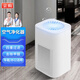 京購 家用空氣凈化器寵物消毒機臭氧除甲醛殺菌二手煙異味臥室廁所壁掛式小型空氣過(guò)濾器 小型凈化器(雙活性炭濾網(wǎng)+HEPA高效濾芯)