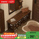 家逸實(shí)木換鞋凳入戶(hù)門(mén)口高級感穿鞋凳家用玄關(guān)進(jìn)門(mén)鞋凳鞋柜一體可坐