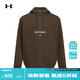 安德瑪（Under Armour）UA秋冬庫里CURRY男子半拉鏈籃球運動(dòng)連帽衛衣6012757 橄欖棕230 L