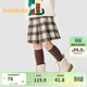 巴拉巴拉童裝兒童半身裙秋冬裝女童短裙中大童百搭洋氣時(shí)尚百褶裙