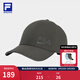 FILA 斐樂(lè )官方情侶款棒球帽2026春季新款遮陽(yáng)帽鴨舌帽健身運動(dòng)帽 熊尾棕-BN XS