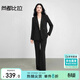 尚都比拉職場(chǎng)商務(wù)面試通勤西裝套裝女春秋季垂感西服外套顯瘦休閑褲兩件套