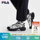 FILA斐樂(lè )蕨草鞋女鞋運動(dòng)鞋厚底老爹鞋2025夏季新款鞋子舒適輕便休閑鞋 雪白/藕灰-CF 36.5