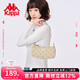 Kappa卡帕 正品女時(shí)尚設計感腋下包手提包韓版百搭單肩包生日禮物 米奶咖