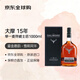大摩（DALMORE）15年 單一麥芽威士忌 1000ml 禮盒裝 進(jìn)口洋酒
