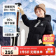 匡威Converse童裝羽絨服男女童連帽大衣2025冬季新款輕盈保暖兒童外套