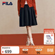 FILA 楊冪同款馬上起飛|斐樂(lè )官方女裝2026春季新年時(shí)尚短裙半身裙傘裙 正黑色-BK M 165/66A/M