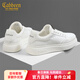 卡賓小白鞋男鞋春季潮流男士板鞋百搭休閑鞋子男低幫厚底增高運動(dòng)鞋男 白色 41