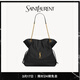 YSL圣羅蘭 女士JAMIE SHOPPING中號羊皮革托特包 黑色 U