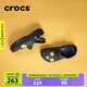 CROCS卡駱馳洞洞鞋貝雅洞洞鞋輕便運動(dòng)鞋耐磨一腳蹬拖鞋休閑鞋|10126 黑色-001 41 /42(260mm)