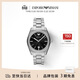 EMPORIO ARMANI阿瑪尼曾舜晞同款簡(jiǎn)約商務(wù)系列 手表男士石英表生日禮物AR11622