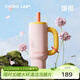 chakolab巨無(wú)霸霸王杯有機陶瓷涂層內膽吸管保溫大容量學(xué)生高顏值辦公室 暖櫻（有機陶瓷覆層內膽）1100ml