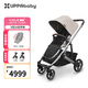 UPPAbabyCRUZ V2+嬰兒車(chē)高景觀(guān)嬰兒推車(chē)雙向 可坐可躺 易折疊 寶寶手推車(chē) 雪松銀SAM-新上市