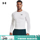 安德瑪（Under Armour）UA HeatGear 男子訓練運動(dòng)長(cháng)袖緊身衣1361524 白色100 XL