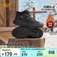 361°運動(dòng)鞋男川野冬季新款棉鞋加絨保暖革面防潑水休閑鞋672546702A-4