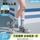 百麗（Belle）拼接老爹鞋女商場(chǎng)同款網(wǎng)面透氣厚底鞋D5D1DBM5預售 灰色 37 (235mm)