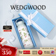 Wedgwood不銹鋼保溫杯高顏值咖啡杯便攜水杯陶瓷涂層茶杯保冷保熱隨行杯 野草莓保溫瓶500ml