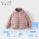 戴維貝拉（DAVE＆BELLA）女童短款羽絨服中大童防水外套秋冬兒童上衣