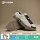 FILA FUSION斐樂(lè )潮牌帆布鞋2025年男鞋POP時(shí)尚休閑鞋低幫板鞋