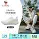 駱駝（CAMEL）全地形追云厚底慢跑步鞋女子運動(dòng)鞋 CD222CL7714-1 躍動(dòng)白 39