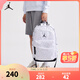 NIKE【滿(mǎn)天星】 JORDAN 耐克AJ雙肩背包大學(xué)生電腦包大容量減負書(shū)包 白色/白色/黑色【滿(mǎn)天星】 4/7【40*25*15cm 約15L】