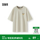 森馬（Semir）涼感T|哈利波特聯(lián)名短袖T恤男夏季美式情侶裝夜光印花針織衫 貝殼卡50244 M