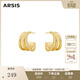 Arsis自由搭配系列循光耳環(huán)耳釘女耳飾法式輕奢高級生日禮物送女友 循光耳環(huán)（金色）