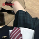 妃衣度（FYDOUL）jk制服女校供感百褶裙女綠格春夏新款學(xué)院風(fēng)百搭jk裙子女 小潭格裙42CM(TR面料) S