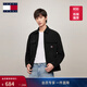 TOMMY JEANS【燈芯絨】秋冬男美式街頭潮流復古工裝風(fēng)翻領(lǐng)寬松襯衫外套 黑色BDS S （推薦：130-140斤）