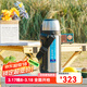 虎牌（TIGER）家居館 保溫壺男女車(chē)載旅行壺熱水壺MHJ-A15C戶(hù)外運動(dòng)不銹鋼大容 不銹鋼色XS1.5L