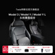 特斯拉（Tesla）官方 Model 3/Model Y/Model Y L 頭枕腰靠組合套裝枕頭靠墊頸枕 頭枕*1+腰靠*1