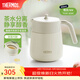 膳魔師保溫壺家用熱水壺大容量泡茶壺暖水壺TCHC 暄白【不銹鋼茶漏】 0.85L