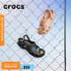CROCS卡駱馳檀健次同款洞洞鞋男沙灘鞋|10001 黑色-001 44(280mm)