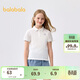 巴拉巴拉童裝兒童短袖女童t恤夏裝中大童POLO衫休閑上衣涼感208225117028