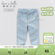 戴維貝拉（DAVE＆BELLA）春裝女童牛仔褲兒童褲子男童春季童裝春秋款寶寶長(cháng)褲小孩大童衣服 淺藍色-N 120 cm（建議身高110-120cm）