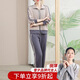 雪夕（XUEXI）媽媽春裝2025新款洋氣休閑外套中老年女裝運動(dòng)服套裝40歲拉鏈上衣