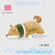 LIV HEART柴犬暖手睡覺(jué)抱枕公仔毛絨玩具圣誕節禮物-柴犬暖手L
