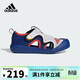 阿迪達斯（adidas）男童包頭涼鞋「小浮艇」夏季童鞋兒童寶寶小童運動(dòng)沙灘鞋JP7093